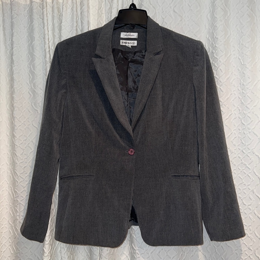 Jones & Company Jacket gray professional size 18